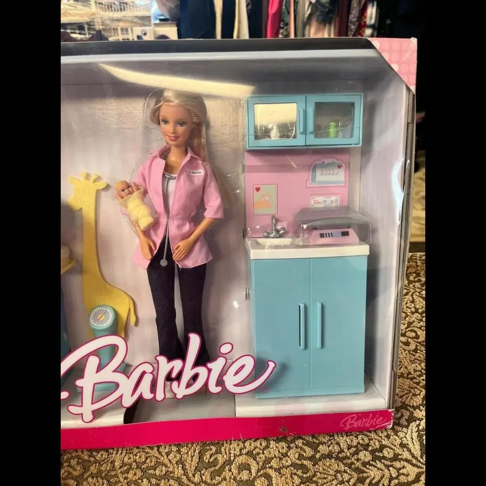 baby doctor and office play all day‎ barbie